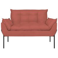 Namoradeira 2 Lugares Reforçada 2 Lugares Preto Balaqui Rosa - 5