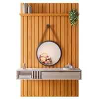 Painel Tv 55 Pol You 1.3 Com Bancada Bless Cinamomo/off - Hb Móveis - 2