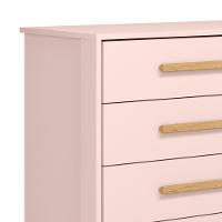 Cômoda Com Sapateira Infantil Q Encanto Slim Rosa - Qmovi - 6