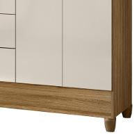 Guarda Roupa Casal 204cm Com Espelho Vitta Freijó/off Z17 - Mpozenato - 6