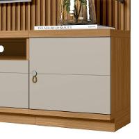 Rack Com Painel Ripado Para Tv 75 Pol. 224cm Golden L06 Nature/off White - Mpozenato - 6