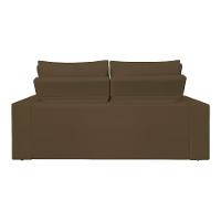 Sofá Reclinável Retrátil 3 Lugares Luxo C- Molas Balaqui Marrom - 3