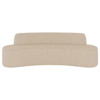 Sofá 4 Lugares Para Sala De Estar Living 230cm Koane D06 Linho Marfim - Mpozenato - 6