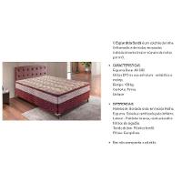 Cama Box Solteiro: Colchão Molas MasterPocket Ensacadas Paropas   Esplêndido + Base CRC Courano White(88x188) - 5