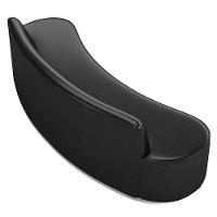 Sofá 3 Lugares Para Sala De Estar Living 180cm Koane D06 Sintético Preto - Mpozenato - 7