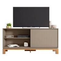Rack Bancada Para Tv 45 Pol 136cm Lucca Areia/freijó C01 - Mpozenato - 6
