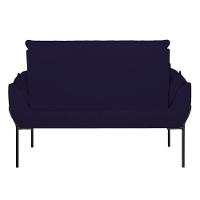 Namoradeira 2 Lugares Reforçada 2 Lugares Preto Balaqui Azul Marinho - 3