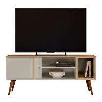 Rack Bancada Para Tv 55 Pol 136cm Romeo Off/nature Z49 - Mpozenato - 5