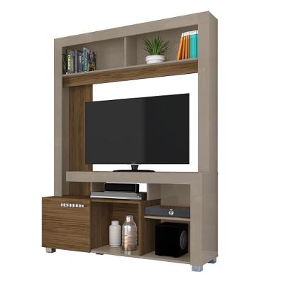 Estante Para Tv 50 Polegadas 1 Porta 136 Cm Flavia Madetec Fendi Naturale