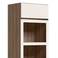 Paneleiro Torre Quente Duplo Maly N03 Carvalho/off White - Mpozenato - 5