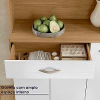 Kit Cozinha 6 portas 1 gavetas 91 Cm Golden Ktp Freijo Supremo - 8