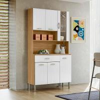 Kit Cozinha 6 portas 1 gavetas 91 Cm Golden Ktp Freijo Supremo - 10