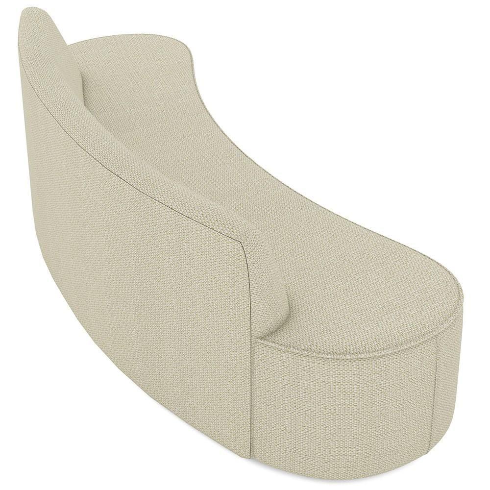 Sofá 3 Lugares Para Sala De Estar Living 210cm Koane D06 Linho Creme - Mpozenato - 7