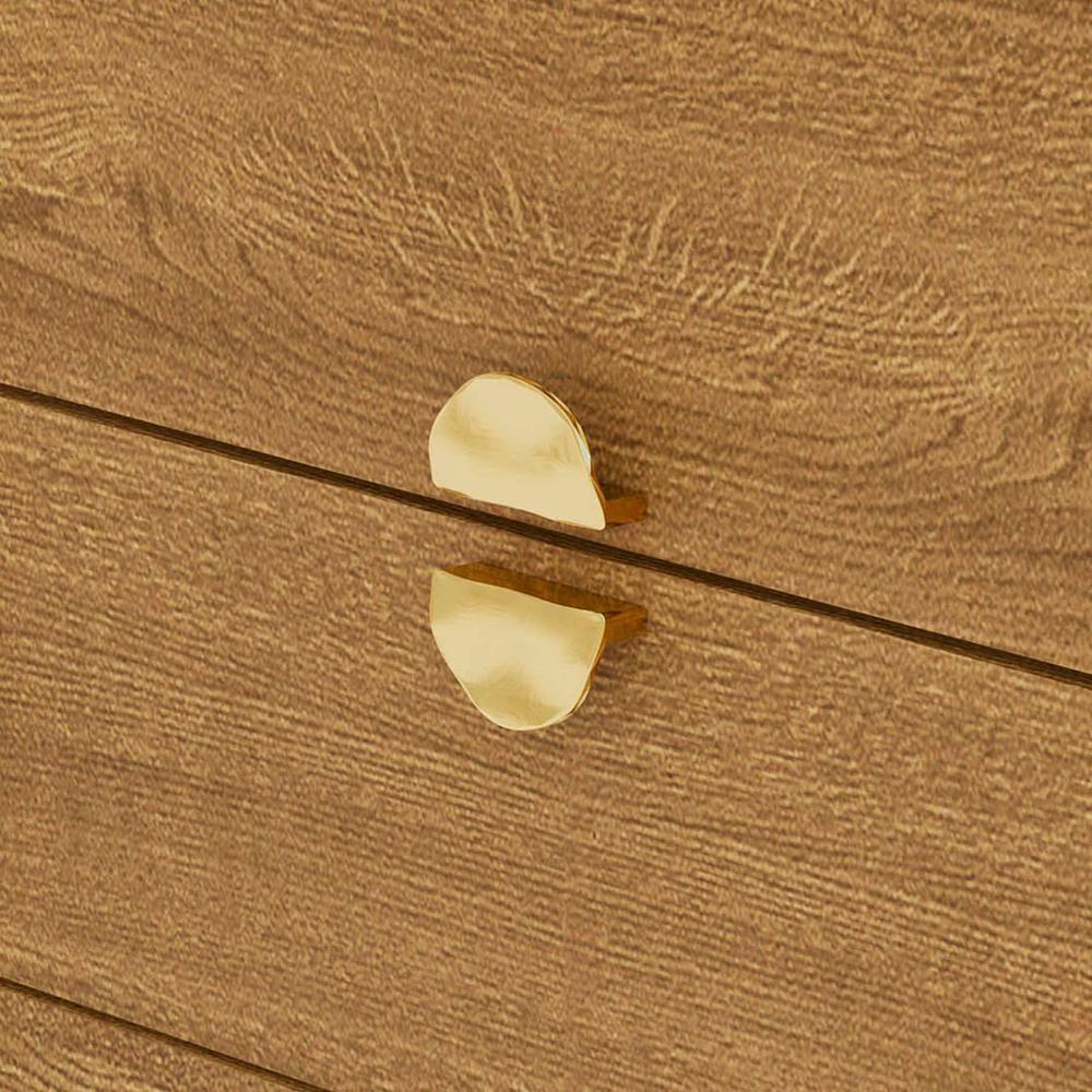 Cômoda Para Quarto 93cm Com Espelho Nara Nature V02 - Mpozenato - 7