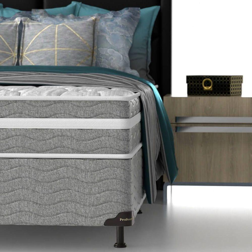 Conjunto Box Casal Mola Ensacada Prodormir Vegas Comfort (138x188x46cm) - 4