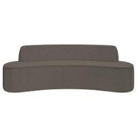 Sofá 3 Lugares Para Sala De Estar Living 210cm Koane D06 Bouclê Castor - Mpozenato - 6