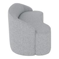 Sofá 3 Lugares Para Sala De Estar Living 210cm Theo D06 Linho Cinza Claro - Mpozenato - 5