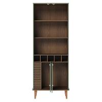 Cristaleira 4 Portas Com Adega Madrid C05 Hortelã-amêndoa - Mpozenato - 8