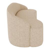 Sofá 5 Lugares Para Sala De Estar Living 280cm Theo D06 Linho Marfim - Mpozenato - 5