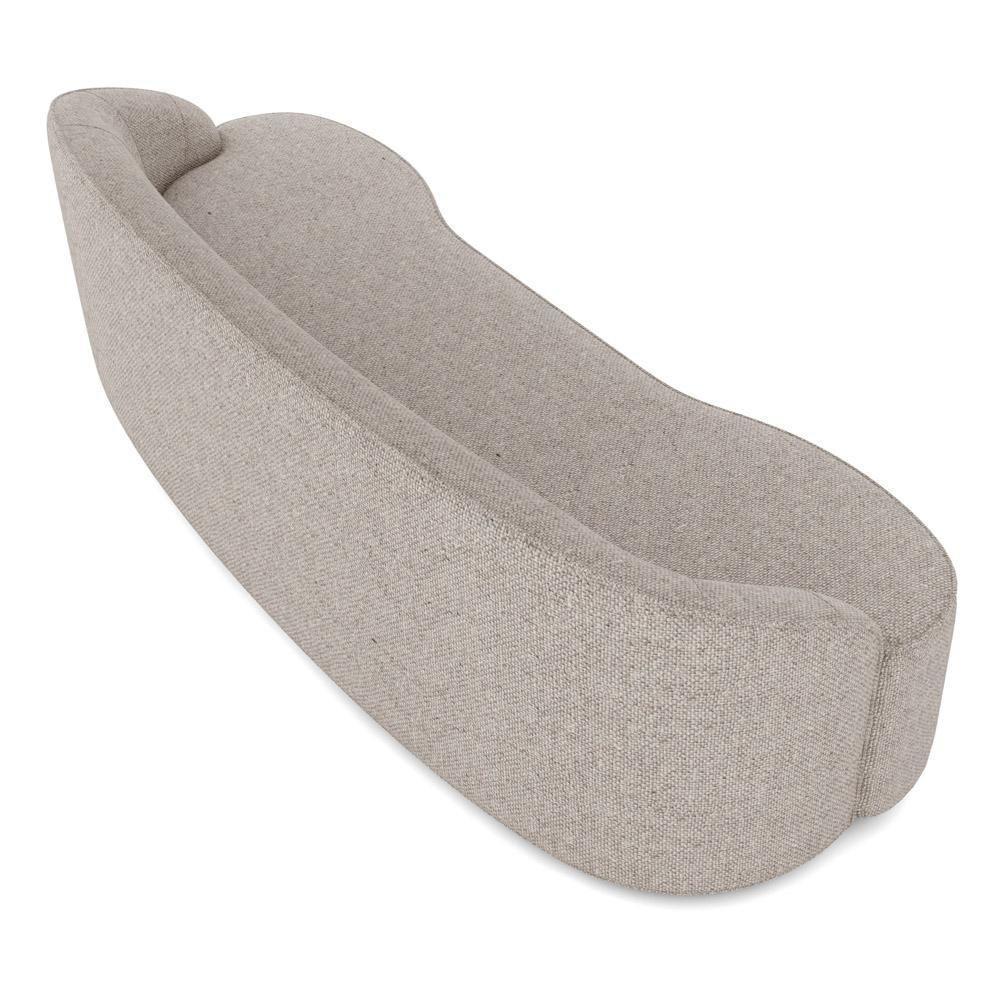 Sofá 4 Lugares Para Sala De Estar Living 230cm Theo D06 Linho Pérola - Mpozenato - 7