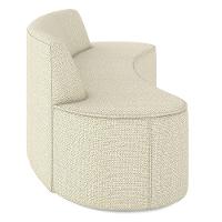 Sofá 4 Lugares Para Sala De Estar Living 260cm Koane D06 Linho Creme - Mpozenato - 5