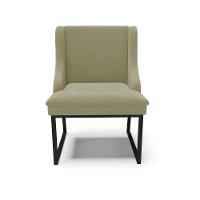 Cadeira Sala De Jantar Industrial Preto Kit 4 Liz Bouclê Pistache D03 - D'rossi - 8