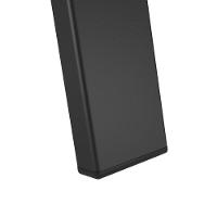 Kit 6 Cadeiras Miami Gourmet Alumínio Preto Tela Fendi - 3