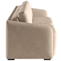 Sofá Cama Casal Para Sala 236cm Polska Z08 Veludo Bege - Mpozenato - 6