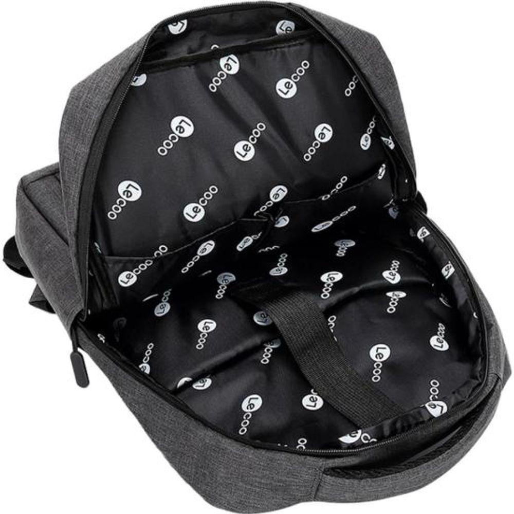 Mochila Para Notebook 15,6 Lecoo Bg01 Cinza [f002] - 4