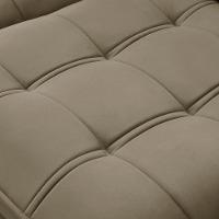 Sofá Retrátil Reclinável Para Sala 3 Lugares 230cm Asaph F04 Veludo Amêndoa - Lyam Decor - 9