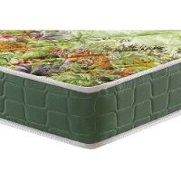 Cama Box Baú Casal: Colchão Espuma Anjos D28 / AG65 Pantanal + Base CRC Courano White(138x188) - 5