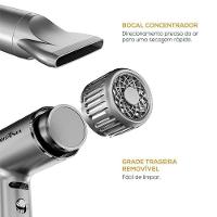 Secador De Cabelos Britânia Bsc3400 1600W Cinza - 220V