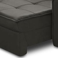 Sofá Retrátil Reclinável Para Sala 3 Lugares 250cm Samir F04 Veludo Marrom Escuro - Lyam Decor - 9