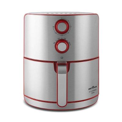 Fritadeira Elétrica Britânia Air Fryer 4,6l Bfr46vi Vermelha - Inox 110V