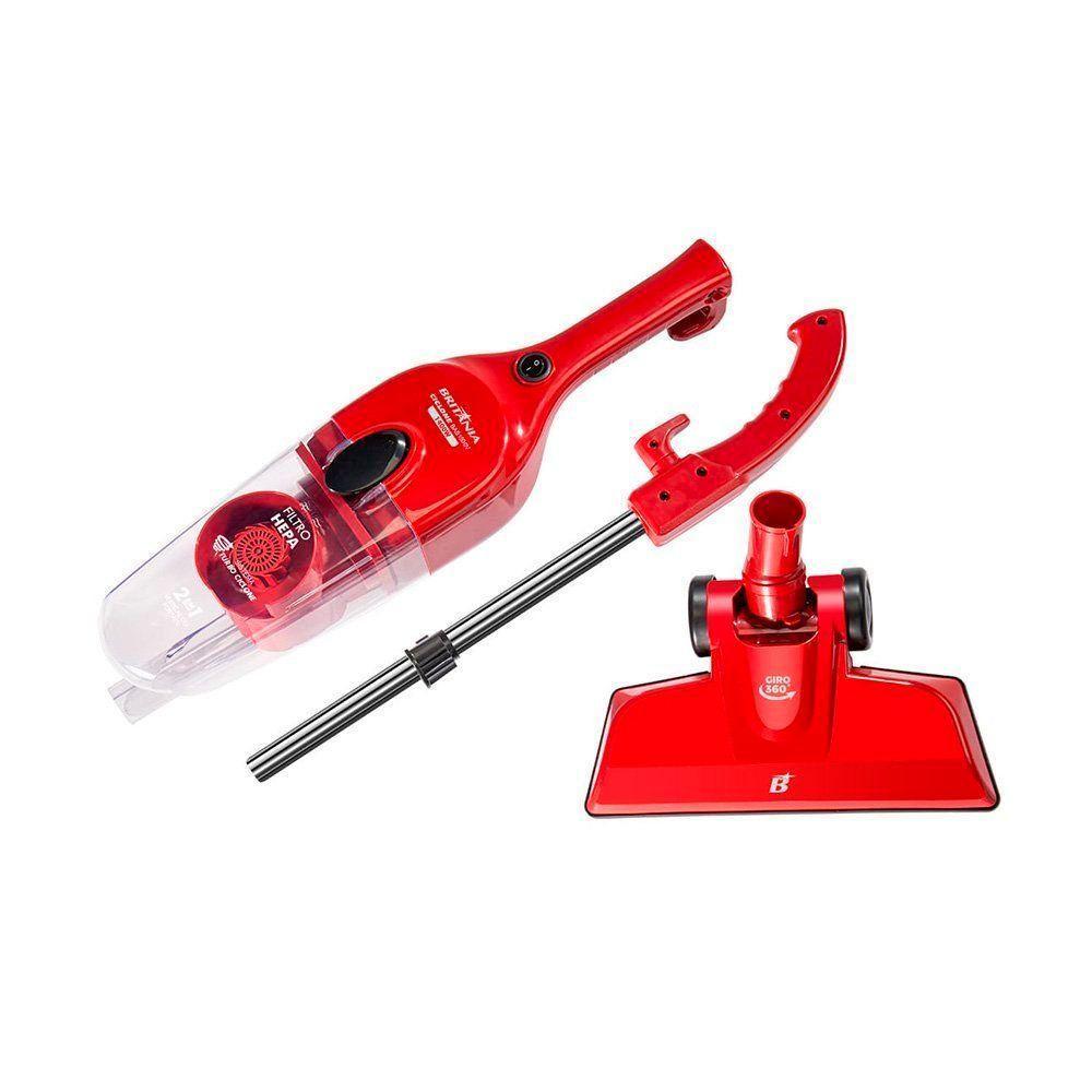 Aspirador De Pó Britânia Filtro Ciclone Bas1500v Vermelho 220V - 3