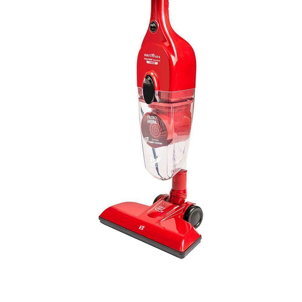 Aspirador De Pó Britânia Filtro Ciclone Bas1500v Vermelho 220V - 5