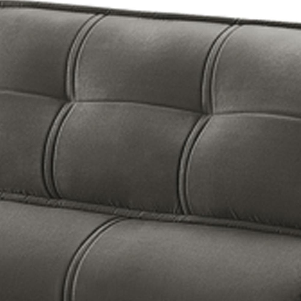 Sofá Retrátil Reclinável Para Sala 3 Lugares 230cm Samir F04 Veludo Marrom Escuro - Lyam Decor - 3