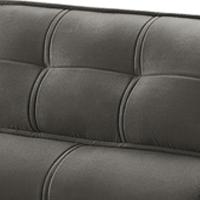 Sofá Retrátil Reclinável Para Sala 3 Lugares 230cm Samir F04 Veludo Marrom Escuro - Lyam Decor - 3