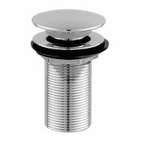 Kit Cuba L30 C/torneira Link 1062 Metal + Válvula Click 1 1/2'' (4,0cm) + Sifão Pvc + Flexível Bege Bege