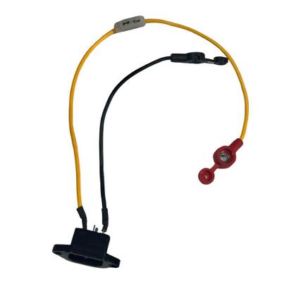 Conector Para Bateria De Chumbo Com Jump E Fusível