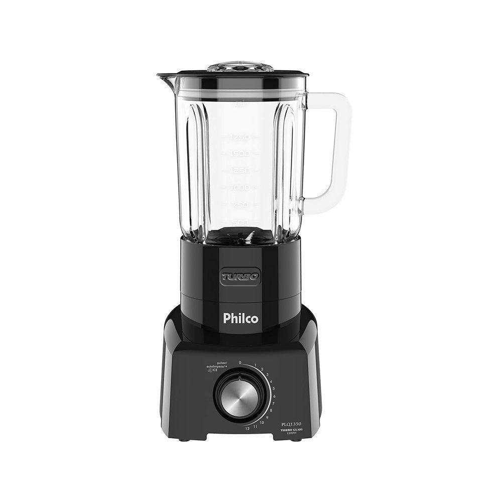 Liquidificador Philco PLQ1350 Turbo Glass Pro Maxx 6 1200W Preto 220V - 1