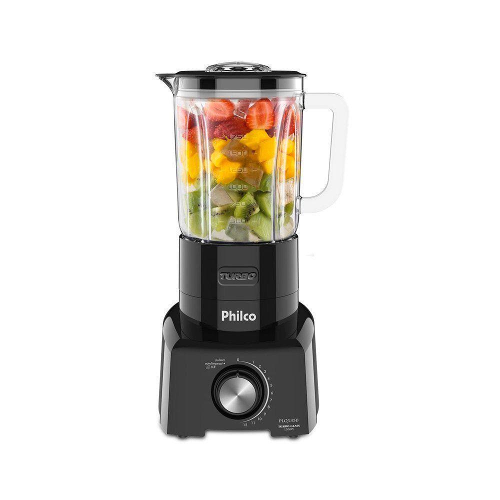 Liquidificador Philco PLQ1350 Turbo Glass Pro Maxx 6 1200W Preto 220V - 2