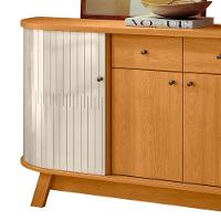 Cristaleira De Vidro Eva E Buffet Monica Z10 Off-cinamomo - Mpozenato - 9