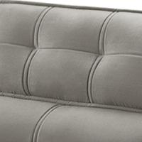 Sofá Retrátil Reclinável Para Sala 3 Lugares 210cm Samir F04 Veludo Marrom Claro - Lyam Decor - 7