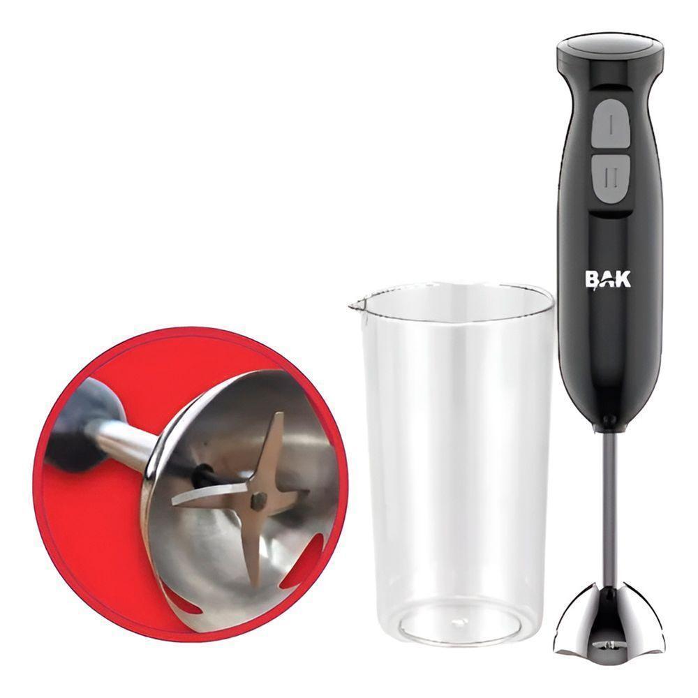 Mix Triturador Batedor 4 Lâminas Multiuso Cozinha Utensílio 110V - 4