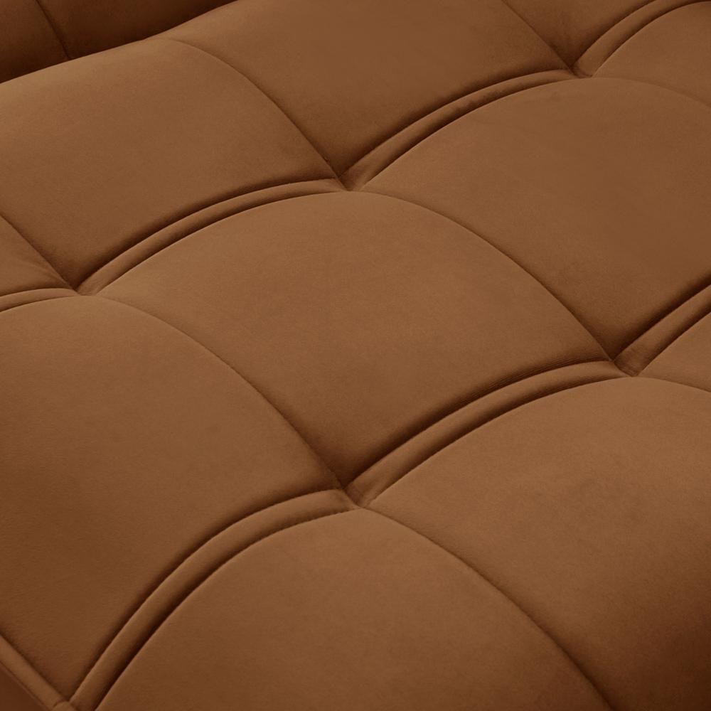 Sofá Retrátil Reclinável Para Sala 3 Lugares 230cm Asaph F04 Veludo Terracota - Lyam Decor - 8