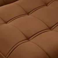 Sofá Retrátil Reclinável Para Sala 3 Lugares 230cm Asaph F04 Veludo Terracota - Lyam Decor - 8