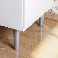 Balcão Para Cooktop 1,05m 4 Bocas 1 Nicho Com 1 Porta E Gaveta Turim Branco - 6