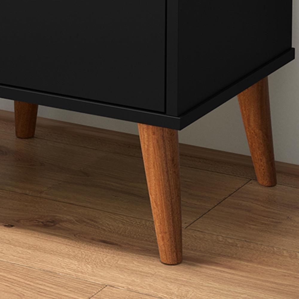 Mesa De Cabeceira Wood Preto - 3