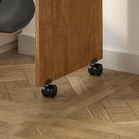 Mesa Para Computador Escrivaninha Office Vicenza Com Gaveta Amêndoa Amêndoa - 3